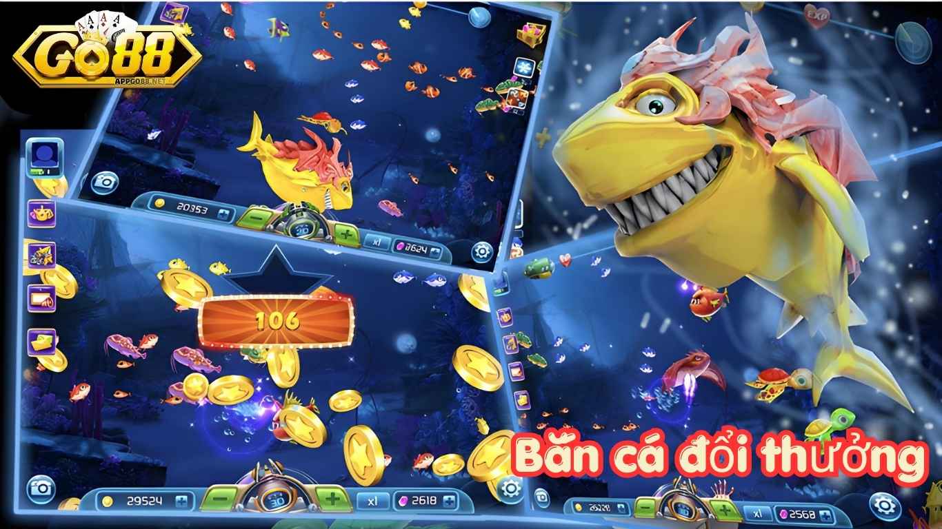 Đôi nét về game bắn cá đổi thưởng Go88