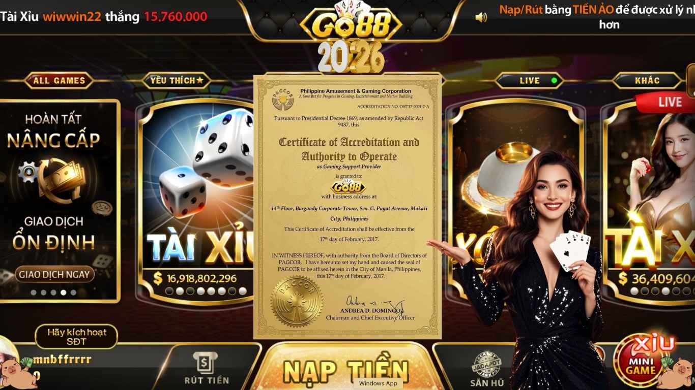 Giới thiệu GO88 - Lịch sử và định hướng phát triển