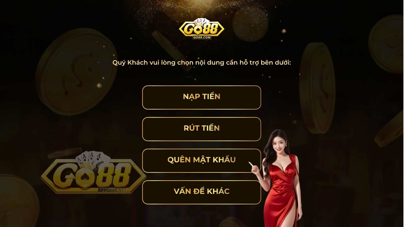 Hướng dẫn cách lấy lại mật khẩu GO88 nhanh chóng